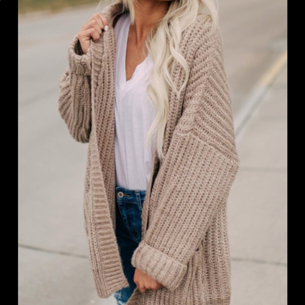 Buckle bke oversized Chunky Cardigan xl